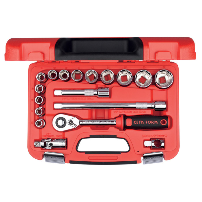 КОМПЛЕКТ ГЕДОРЕ 1/2 18ЧАСТИ 10-32ММ CETA-FORM - valerii.com