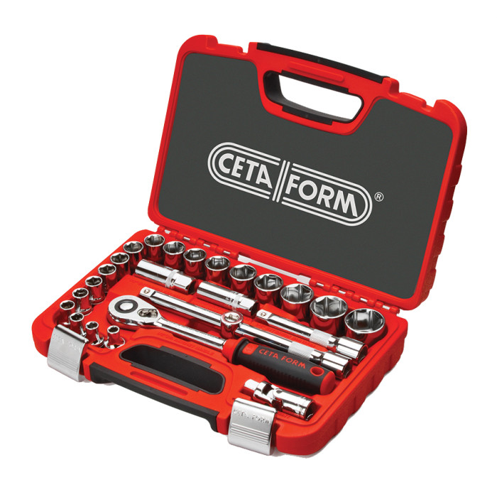 КОМПЛЕКТ ГЕДОРЕ 1/2 25ЧАСТИ 8-32MM CETA-FORM - valerii.com