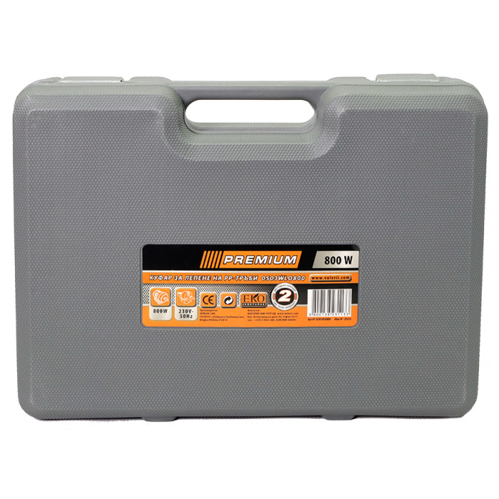 ЕЛЕКТРИЧЕСКИ ПОЯЛНИК ЗА РР-ТРЪБИ 800W PREMIUM - valerii.com