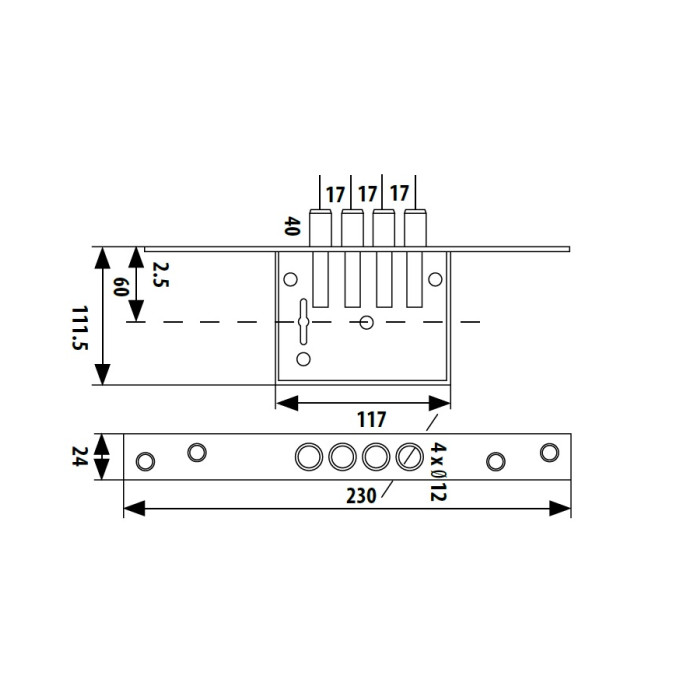 БРАВА КАСОВА ГОЛЯМА АКАРСАН PREMIUMFIX 5 КЛЮЧА 117Х112ММ - valerii.com