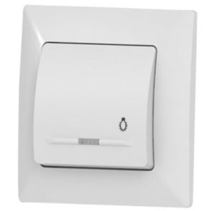 КЛЮЧ СТЪЛБИЩЕН ANURA СВЕТЕЩ БЯЛ