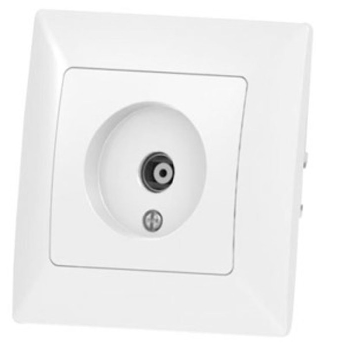 TV-R ANTENNA SOCKET WHITE
ANURA - valerii.com