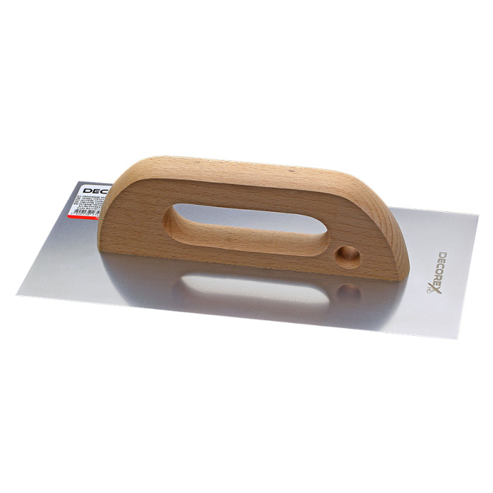 МАЛАМАШКА НЕРЪЖДАЕМА СТОМАНА 13x28 ЗАТВОРЕНА ДРЪЖКА DECOREX - valerii.com