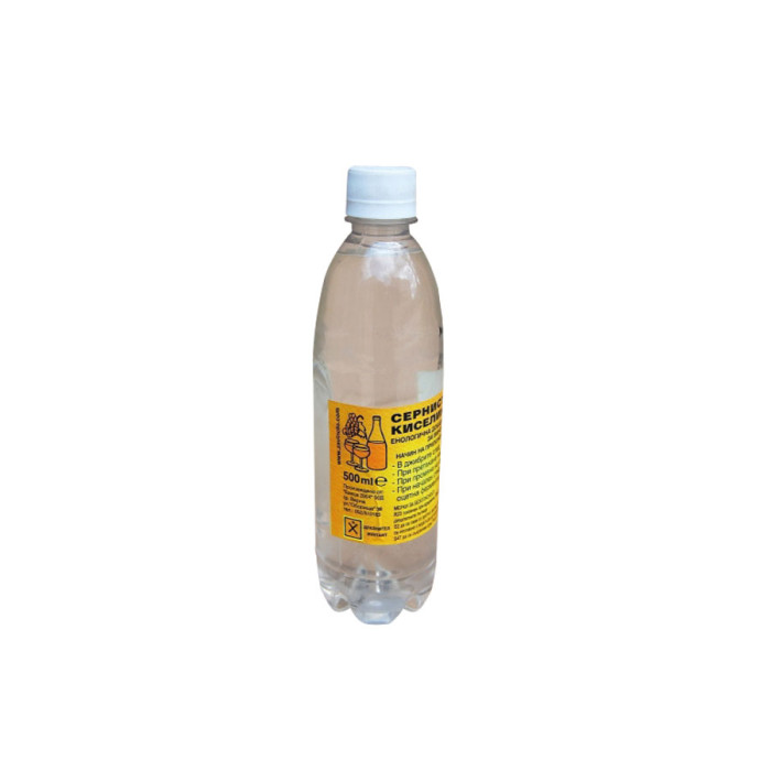 ADDITIVE FOR WINE SULPHUROUS ACID 500 ml - valerii.com