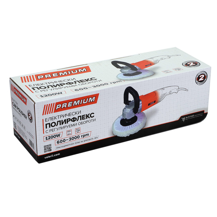 ЕЛЕКТРИЧЕСКИ  ПОЛИРФЛЕКС PREMIUM 1200W - valerii.com