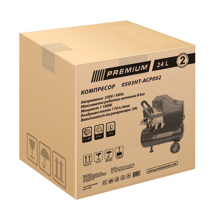 КОМПРЕСОР PREMIUM 24 л - valerii.com
