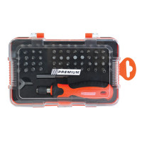 SCREWDRIVER WITH BIT SET 67PCS PREMIUM