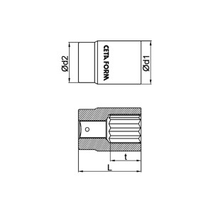 ВЛОЖКА 1" CETA-FORM