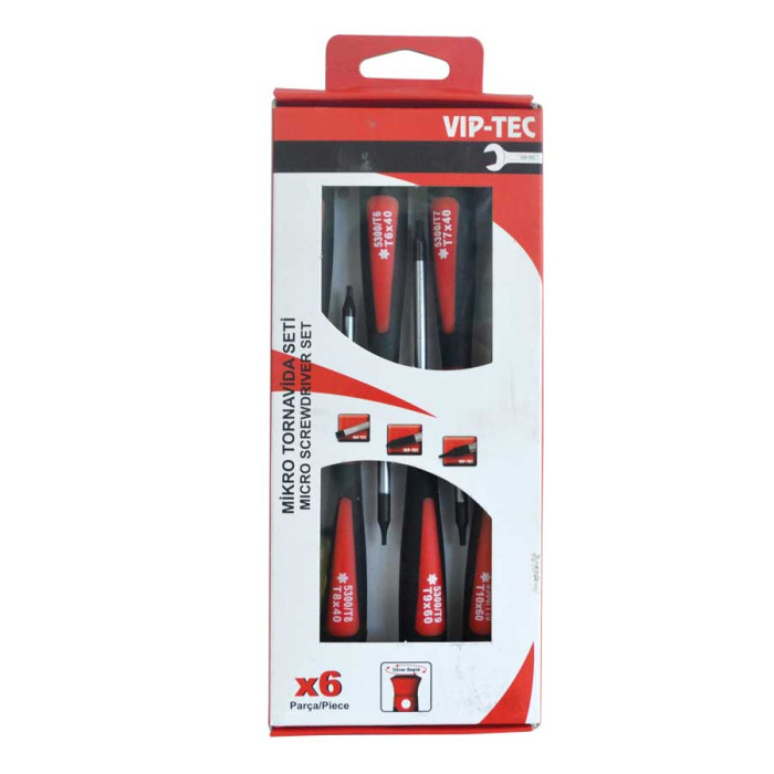 SURUBELNITE MICRO 6 BUC/SET TORX VIP- - valerii.com