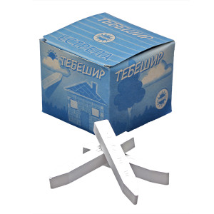 ТЕБЕШИР БЯЛ 42 БРОЯ  В КУТИЯ