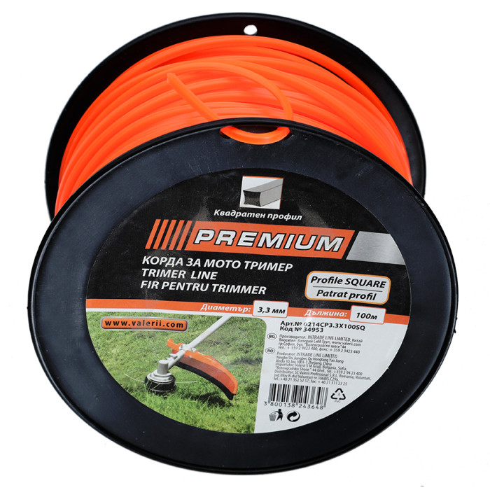 COIL PACK 100M 3.3MM SQUARE TYPE - valerii.com