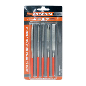 5PCS DIAMOND NEEDLE  FILE SET PREMIUM