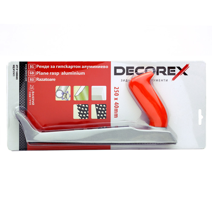 РЕНДЕ ЗА ГИПСОКАРТОН  250x40 мм АЛУМИНИЕВ  DECOREX - valerii.com