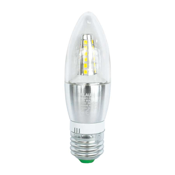 КРУШКА LED KLAUS E27 5W 450lum 6400K C37 - valerii.com