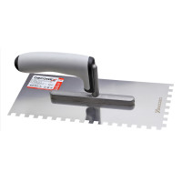 STAINLESS STEEL TROWEL 13*27CM NOTCH
8*8MM DECOREX HD