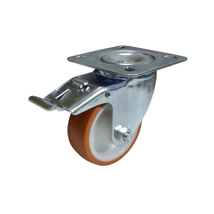 КОЛЕЛО ВЪРТЯЩО-СПИРАЧНО ПОЛИУРЕТАН/ПОЛ - valerii.com