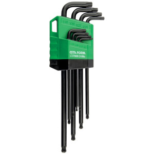 8 PIECE BALL END TORX KEY SET LONG ARM
CETA-FORM