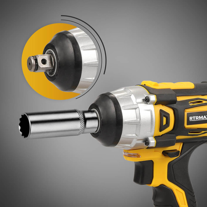 АКУМУЛАТОРЕН ГАЙКОВЕРТ 18V B3 RTRMAX RTX2028A - valerii.com