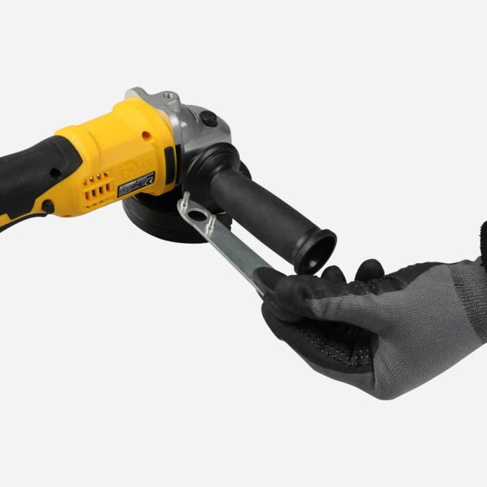 АКУМУЛАТОРЕН ЪГЛОШЛАЙФ 115ММ 18V B3 RTRMAX RTX1825A - valerii.com