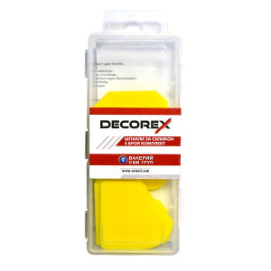 ШПАКЛИ ЗА СИЛИКОН 4 бр. КОМПЛЕКТ  DECOREX