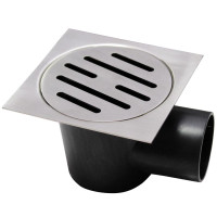 СИФОН ПОДОВ РОГОВ PP 100Х100ММ