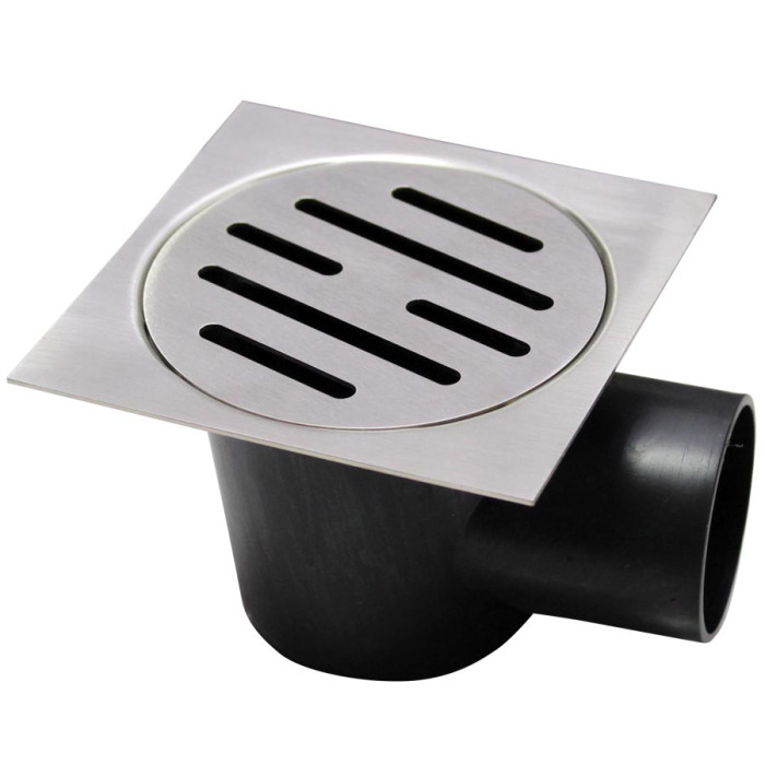 SIFON DE PARDOSEALA 100*100 CU GRATAR - valerii.com