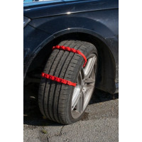 ПЛАСTМАСОВИ ВЕРИГИ ЗА СНЯГ 25ММ 10 БРОЯ