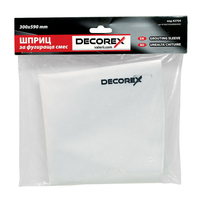 GROUTING SLEEVE 300 mm x 590 mm HOBI DECOREX - valerii.com