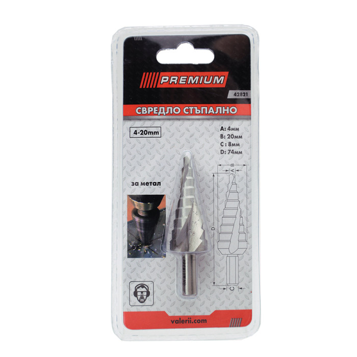 СВРЕДЛО СТЪПАЛНО HSS DIN4241 - valerii.com
