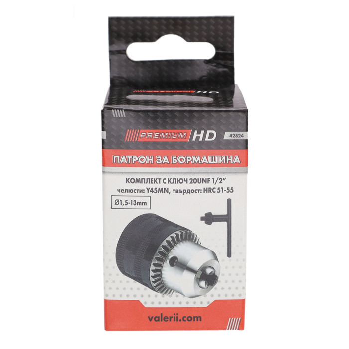 ПАТРОН ЗА БОРМАШИНА МЕТАЛЕН 1/2-20UNF 1.5-13ММ - valerii.com