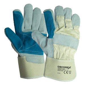 УСИЛЕНИ РЪКАВИЦИ ОТ ТЕЛЕШКА КОЖА  DECO