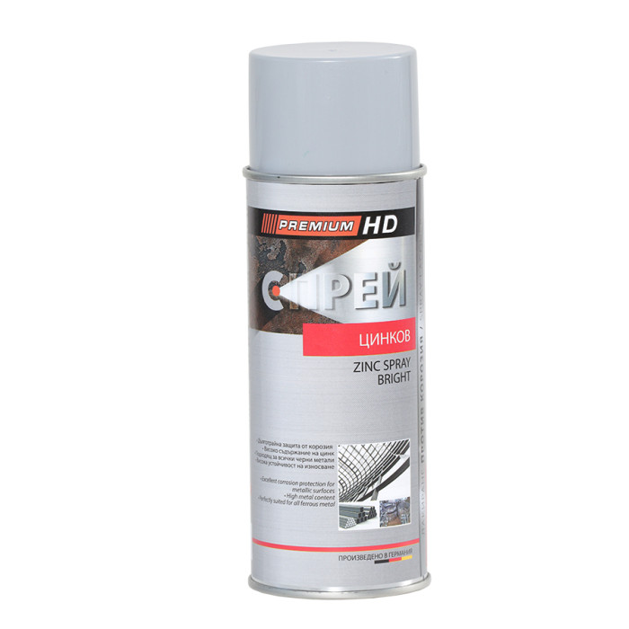 ЦИНКОВ СПРЕЙ PREMIUM HD 400 мл - valerii.com