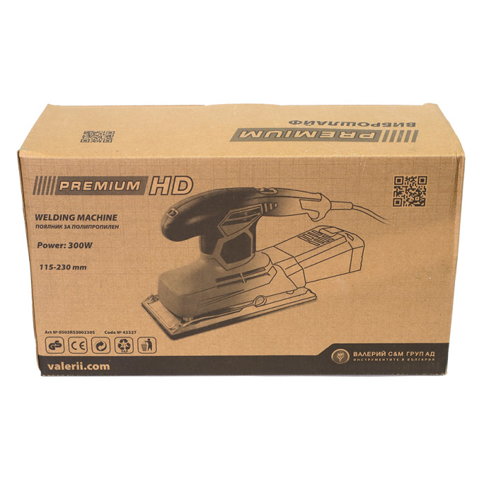 ВИБРОШЛАЙФ 300W 115-230мм PREMIUM HD - valerii.com