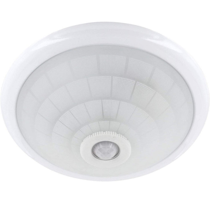 ПЛАФОН СЪС СЕНЗОР 360° 2XE27 МЕТА+СТЪКЛО MIRSA - valerii.com