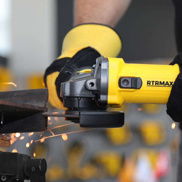 ЕЛЕКТРИЧЕСКИ ЪГЛОШЛАЙФ 710W RTRMAX RTM1080 - valerii.com