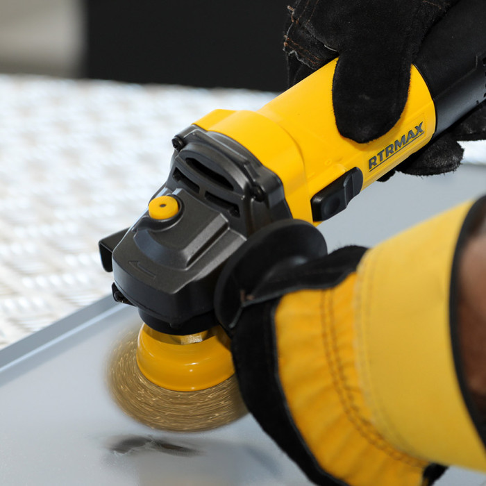 ЕЛЕКТРИЧЕСКИ ЪГЛОШЛАЙФ 710W RTRMAX RTM1080 - valerii.com