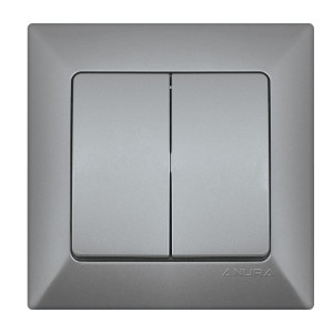 КЛЮЧ СЕРИЕН ANURA АЛУМИНИЕВ ЦВЯТ