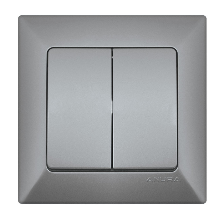 КЛЮЧ СЕРИЕН ANURA АЛУМИНИЕВ ЦВЯТ - valerii.com