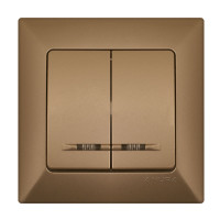 КЛЮЧ СЕРИЕН ANURA СВЕТЕЩ ЗЛАТИСТ ЦВЯТ