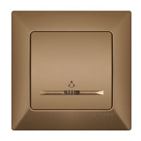 КЛЮЧ СТЪЛБИЩЕН ANURA СВЕТЕЩ ЗЛАТИСТ ЦВЯТ