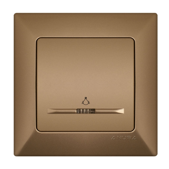 ILLUMINATED CONTROL SWITCH GOLD
ANURA - valerii.com