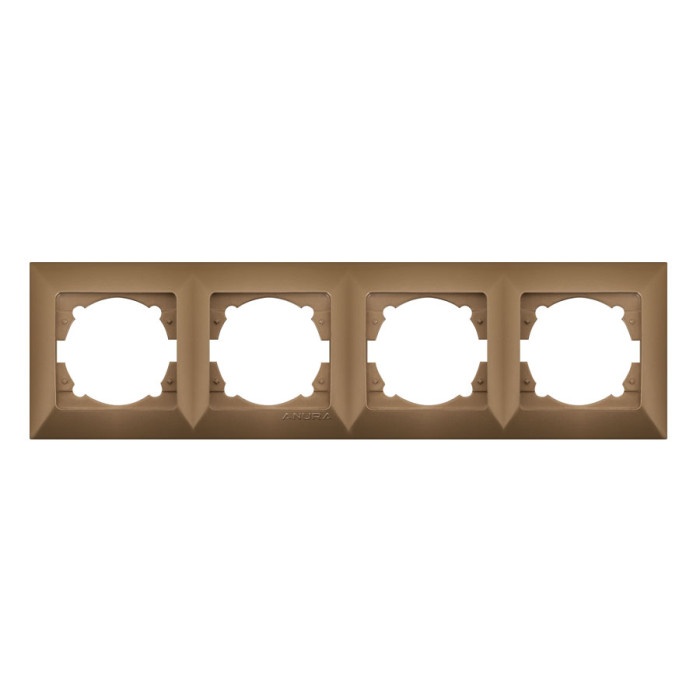 РИНГ ВЪНШЕН ANURA ЗЛАТИСТ ЦВЯТ - valerii.com