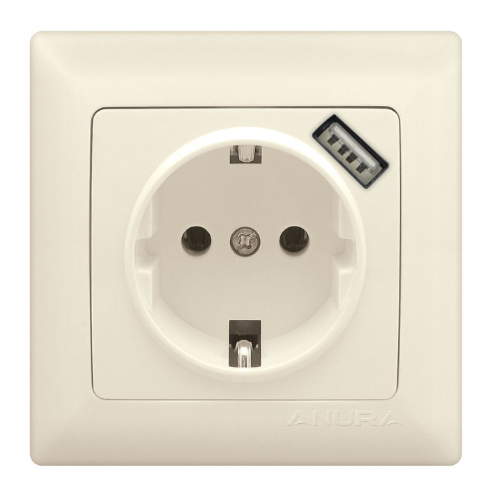 КОНТАКТ С USB КРЕМ ANURA - valerii.com