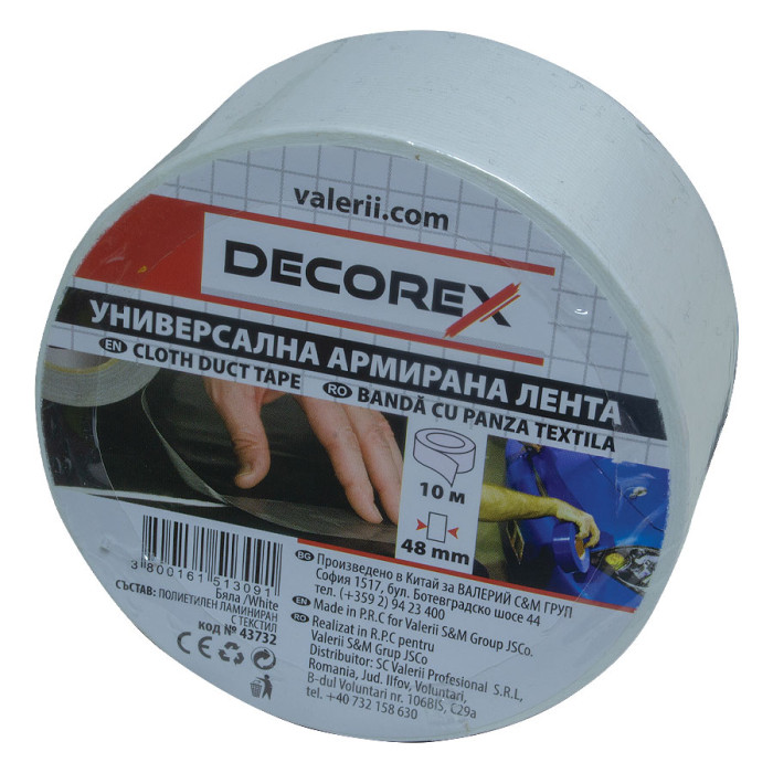 ЛЕНТА АРМИРАНА DECOREX - valerii.com