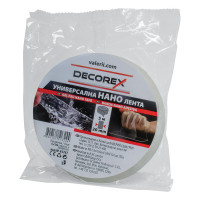 BANDA NANO ADEZIVA TRANSPARENTA 20 mm x 5 m DECOREX