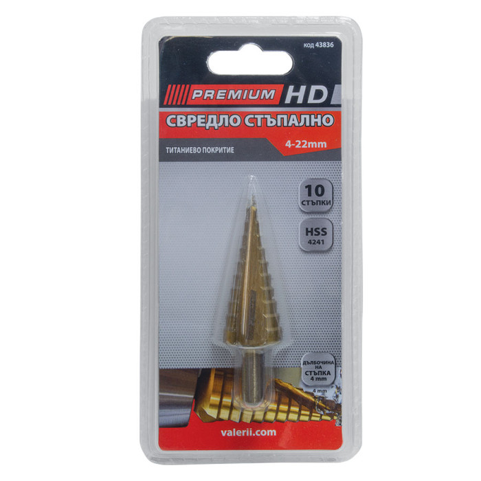 СВРЕДЛО СТЪПАЛНО PREMIUM HD - valerii.com
