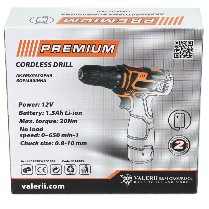 АКУМУЛАТОРНА БОРМАШИНА 12V B2 PREMIUM - valerii.com