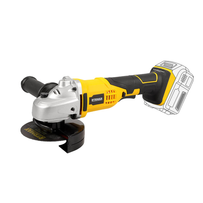 АКУМУЛАТОРЕН ЪГЛОШЛАЙФ 115ММ B3 RTRMAX RTX1825B - valerii.com