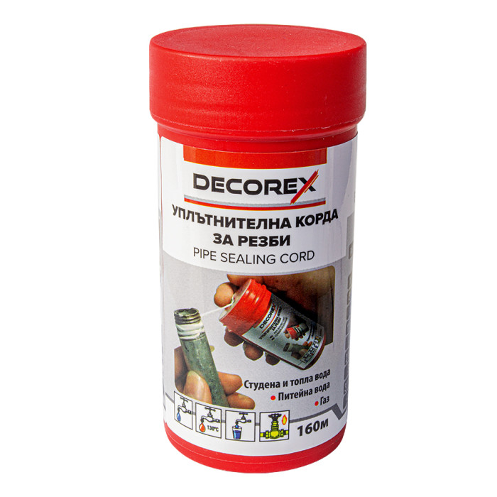 КОНЕЦ ЗА УПЛЪТНЕНИЕ НА РЕЗБИ DECOREX - valerii.com