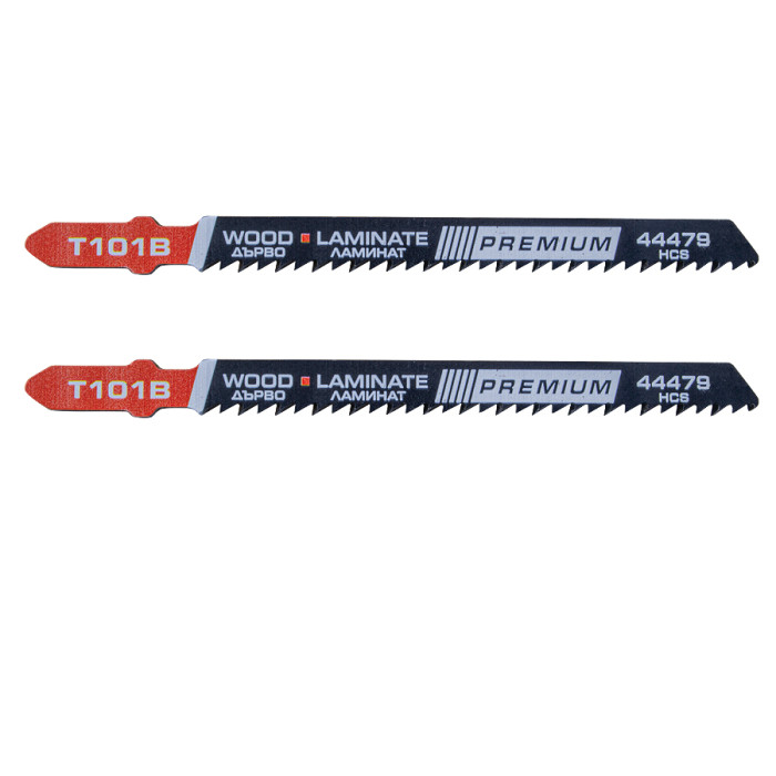 НОЖ ЗА ЗЕГЕ ЗА ДЪРВО/ЛАМИНАТ  T101B 100мм 2БР PREMIUM - valerii.com